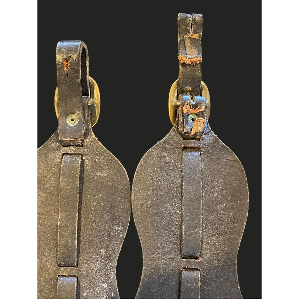 Horse Brass Decorative Tack Bridle 8 Decorative Pieces Antique Vintage - Picture 9 of 15